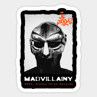 MF Doom Madvillainy Sticker